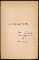 Kárpáti Aurél: A nyolcadik pohár. Regény. Bp., (1927.) Athenaeum. 192p. A szerző, Kárpáti Aurél (188...