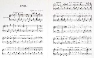 Gerő-féle zeneműtár 19 száma: (1.,2., 7.,22.,25.,28.(x2),42.,46.,47.,50., 64.,68.,86.,103., 112., 12...