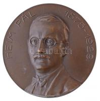Vastagh György (1868-1946) 1929. "Heim Pál 1875-1929 / Országos Stefánia Szövetség Anyák és Csecsemők Védelmére" kétoldalas, öntött Br emlékérem (114,29g/60mm) T:1- / Hungary 1929. "Heim Pál 1875-1929 / Országos Stefánia Szövetség Anyák és Csecsemők Védelmére" double-sided, cast Br commemorative medallion. Sign.: György Vastagh (114,29g/60mm) C:AU