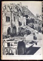 Löbl Dezső: Budapest pusztulása. Bp., 1946, Officina. Fekete-fehér fotókkal a szétlőtt Budapestről. ...