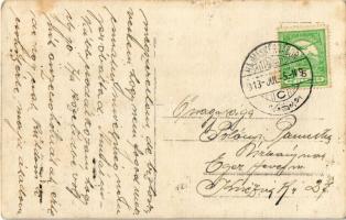 1913 Hajmáskér-Tábor, katonai akrobatikus mutatvány / K.u.K. military acrobatic training. photo  (EK...