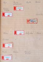 1950-1970 1.766 db ragjegy (klf típusok), mind különböző település és variáció. Gondosan kezelt anya...