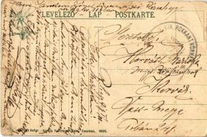 Tátra, Vysoké Tatry; Fehérvíz-völgy, vadászház és Kress kút. Feitzinger Ede No. 921. 1905. / Weisswa...