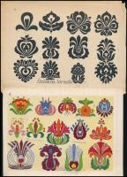 cca 1933 Magyar motívumok gyűjteménye XXXVI lapon. Subert Zoltán III. oszt. tanuló. Összeállította G...
