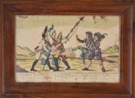 Joseph Eder (?-?): "Der Tyroler, Der Franzos, Der Kaiserliche, Der Russe, Der Türke", itál...