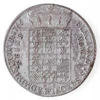 Német Államok / Szászország-Albertine 1764EDC Tallér Ag "Xavér" Drezda (27,98g) T:2 kis ph...