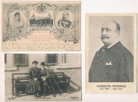 13 db RÉGI motívum képeslap: uralkodó, politikus / 13 pre-1945 motive postcards: royalty, politican