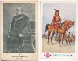 13 db RÉGI motívum képeslap: uralkodó, politikus / 13 pre-1945 motive postcards: royalty, politican