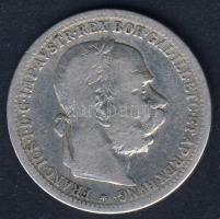 Ausztria 1897. 1K Ag T:3