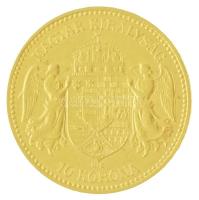 1908KB 10K Au "Ferenc József" Körmöcbánya (3,39g/0.900) T:1,1- kis ph. / Hungary 1908KB 10...