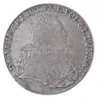 Német Államok / Szászország-Albertine 1763FWôF Tallér Ag &quot;Frigyes Krisztián&quot; Drezda (27,89g) T:2,2- patina / German States / Saxony-Albertine 1763FWôF Thaler Ag &quot;Friedrich Christian&quot; Dresden (27,89g) C:XF,VF patina Krause KM# 962