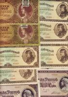 Kis bankjegy tétel, benne pengő infla, 45db T:II,III,IV