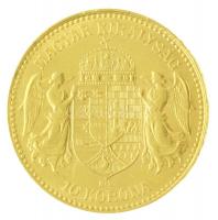 1906KB 10K Au "Ferenc József" Körmöcbánya (3,39g/0.900) T:1,1- kis ph. / Hungary 1906KB 10...