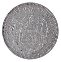 Német Államok / Szászország-Albertine 1857F Tallér Ag "Johann" Drezda (18,48g) T:2 apró ph...