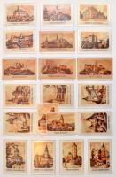 Vegyes gyufacímke gyűjtemény, bélyegberakóba rendezve