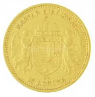 1897KB 10K Au "Ferenc József" Körmöcbánya (3,38g/0.900) T:2 kis patina / Hungary 1897KB 10...