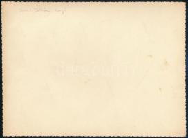 cca 1930 Szent István hajó a budapesti Duna szakaszon 24x17 cm