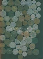 Nagy-Britannia 1800-1900-as évek 88db fémpénz, Viktória, György stb. T:vegyes