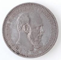 Oroszország 1892. 1R Ag "III. Sándor" Szentpétervár (19,98g) T:2,2- apró ph., karc / Russia 1892. 1R Ag "Alexander III" St. Petersburg (19,98g) C:XF,VF small edge error, scratched Krause Y# 46