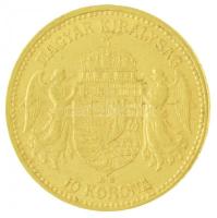 1903KB 10K Au "Ferenc József" Körmöcbánya (3,39g/0.900) T:1-,2 kis ph. / Hungary 1903KB 10...