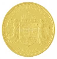 1896KB 10K Au "Ferenc József" Körmöcbánya (3,39g/0.900) T:1- kis ph. / Hungary 1896KB 10 K...