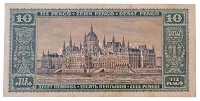 1926. 10P "B 130 012468" T:III szép papír / Hungary 1926. 10 Pengő "B 130 012468"...
