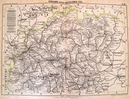 1899 W. Nietmann: Eisenbahn-Atlas von Deutschland - Schweiz - Österreich-Ungarn und das angrenzenden...