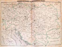 1899 W. Nietmann: Eisenbahn-Atlas von Deutschland - Schweiz - Österreich-Ungarn und das angrenzenden...