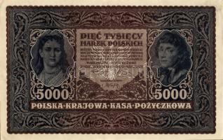 Lengyelország 1920. 5000M(9x) T:II+(3x) + III+(3x) + IV(3x)