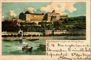 1900 Budapest I. Királyi vár. litho