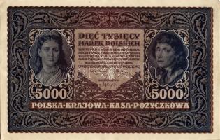 Lengyelország 1920. 5000M(9x) T:II+(3x) + III+(3x) + IV(3x)