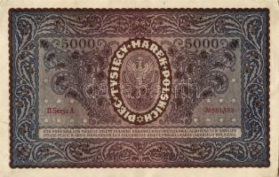 Lengyelország 1920. 5000M(9x) T:II+(3x) + III+(3x) + IV(3x)