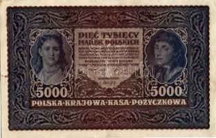 Lengyelország 1920. 5000M(9x) T:II+(3x) + III+(3x) + IV(3x)