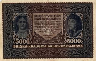 Lengyelország 1920. 5000M(9x) T:II+(3x) + III+(3x) + IV(3x)