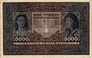Lengyelország 1920. 5000M(9x) T:II+(3x) + III+(3x) + IV(3x)