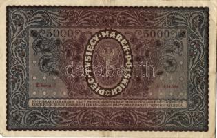 Lengyelország 1920. 5000M(9x) T:II+(3x) + III+(3x) + IV(3x)