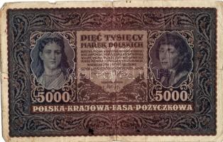 Lengyelország 1920. 5000M(9x) T:II+(3x) + III+(3x) + IV(3x)