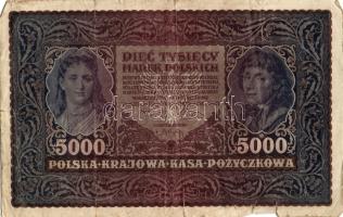 Lengyelország 1920. 5000M(9x) T:II+(3x) + III+(3x) + IV(3x)
