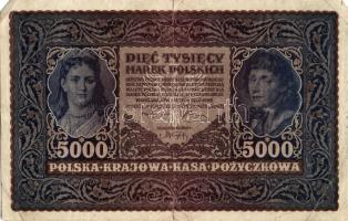 Lengyelország 1920. 5000M(9x) T:II+(3x) + III+(3x) + IV(3x)