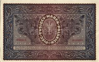 Lengyelország 1920. 5000M(2x) egymásutáni sorszámokkal T:III