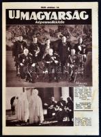 1936 Uj Magyarság képesmellékletének 24 száma. Fekete-fehér fotókkal. Benne a kor neves személyisége...