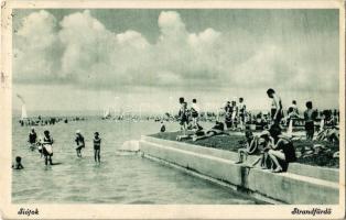 1936 Siófok, strandfürdő