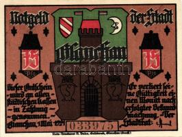 Német Birodalom/Weimari Köztársaság/ Glauchau 1921. 75Pf(6x) 6klf db, teljes sor T:I