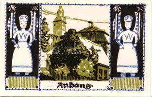 Német Birodalom/Weimari Köztársaság/ Schneeberg 1921. 50Pf(6x) 6klf db, teljes sor T:I