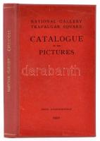 National Gallery Trafalgar Square catalogue of the pictures. London, 1921, His Majestys Stationery Office. Újrakötött egészvászon kötés, jó állapotban.