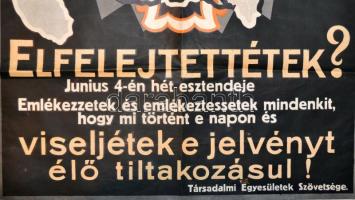 1927 Trianon. Elfelejtettétek? Junius 4-én hét esztendeje. Emlékezzetek és emlékeztessetek mindenkit...