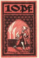 Német Birodalom/Weimari Köztársaság/ Merseburg 1921. 5Pf + 10Pf + 20Pf + 25Pf + 50Pf(6x) összesen 10...