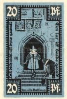 Német Birodalom/Weimari Köztársaság/ Merseburg 1921. 5Pf + 10Pf + 20Pf + 25Pf + 50Pf(6x) összesen 10...