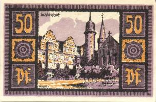 Német Birodalom/Weimari Köztársaság/ Merseburg 1921. 5Pf + 10Pf + 20Pf + 25Pf + 50Pf(6x) összesen 10...