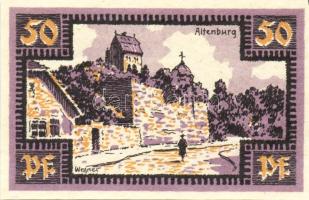 Német Birodalom/Weimari Köztársaság/ Merseburg 1921. 5Pf + 10Pf + 20Pf + 25Pf + 50Pf(6x) összesen 10...